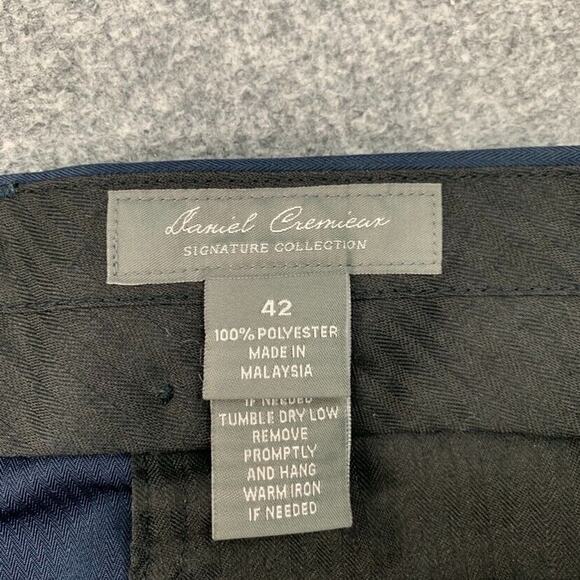 Daniel Cremieux Shorts Mens 42 Navy Signature Collection Flat Front Dress Golf - Picture 4 of 10